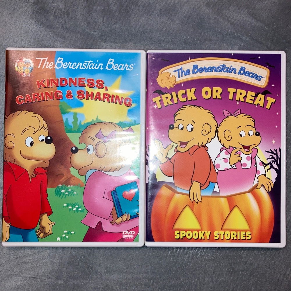 Berenstain Bear movies~lot of two dvds